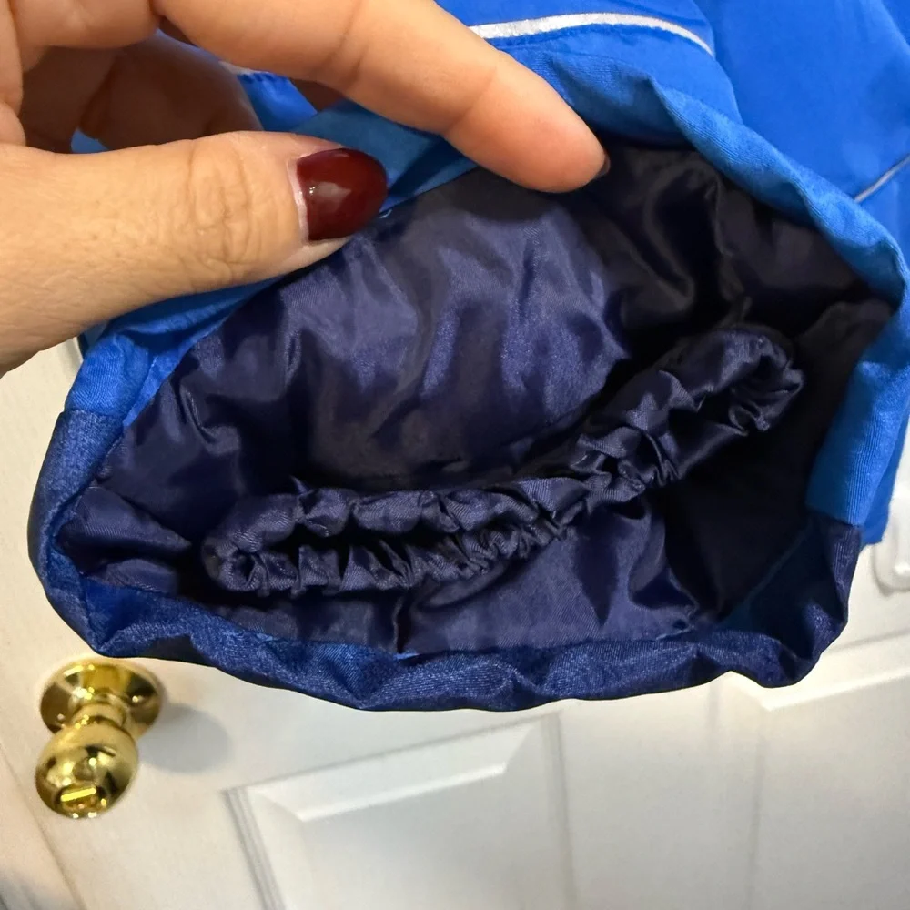 Lupilu Cozy Blue and Black Snowsuit with Hood 18-24M